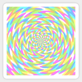 Color Twirl Sticker